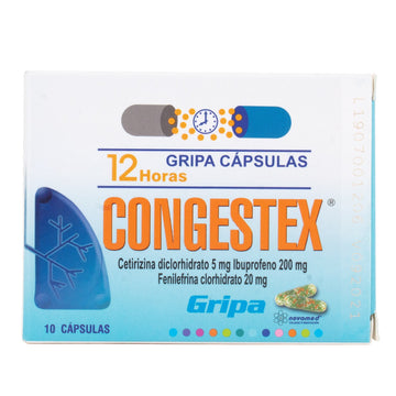 Congestex 10 cápsulas — Novamed