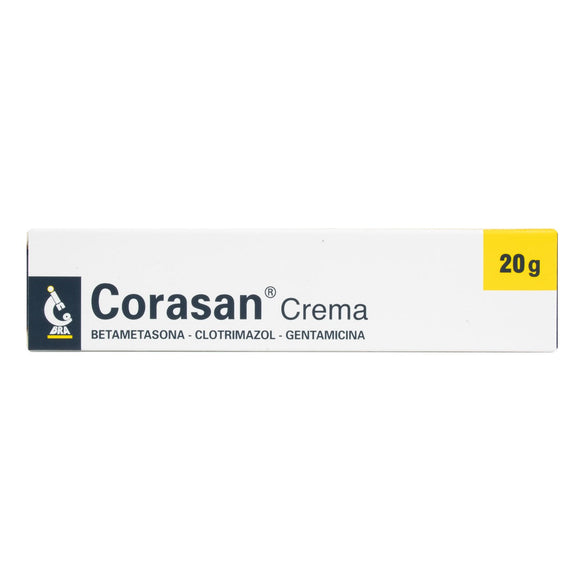 Corasan crema betametasona clotrimazol gentamicina 20g — Incobra