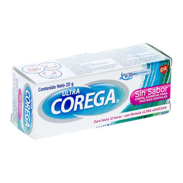 Crema Corega 3D Ultra sin Sabor 20 gr — Haleon