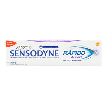Crema Dental Sensodyne Rapido Alivio 100 gr — Haleon