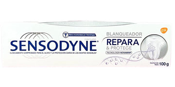 Crema Dental Sensodyne Repara y Protege Blanqueadora 100 gr — Haleon