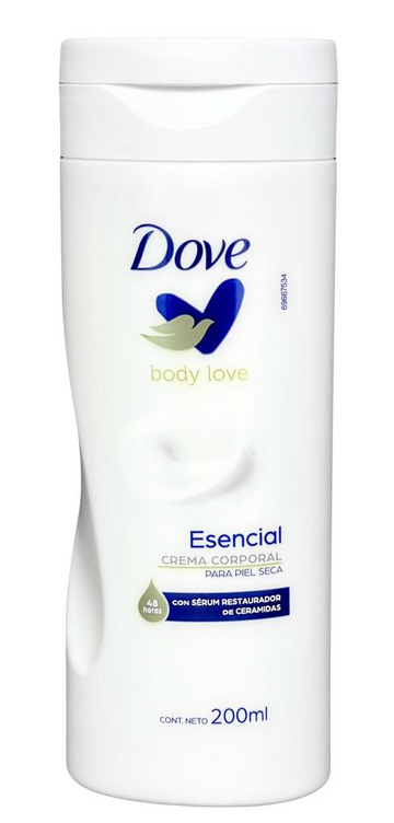 Crema Dove Body Love Esencial 200 ml — Unilever