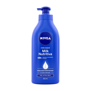 Crema Nivea Body Milk Nutritiva 625 ml — Beiersdorf