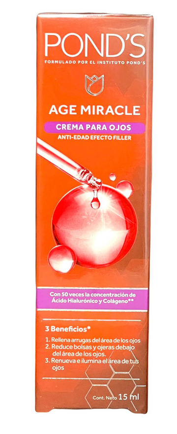 Crema Ponds Age Miracle Eye Contorno Ojos 15ml — Unilever