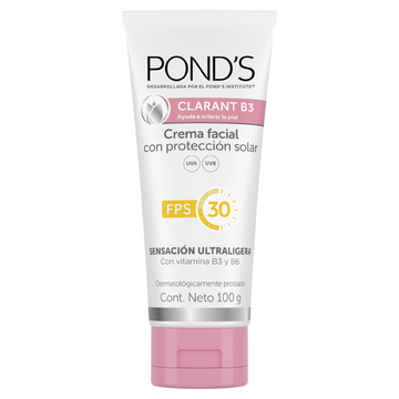 Crema Ponds Clarant B3 Fps 30 100 gr — Unilever
