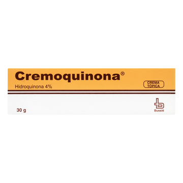Cremoquinona Hidroquinona 4% Crema 30 g - Despigmentante para manchas oscuras y melasma