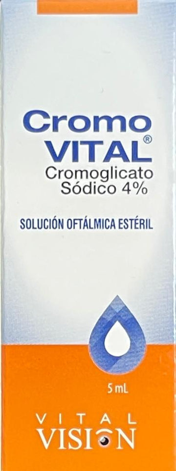 Cromovital 4% (cromoglicato) 5 ml Solucion Oftalmica — Vitalis