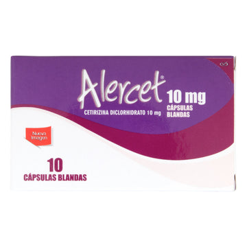 Alercet 10 mg Cetirizina 10 tabletas — Procaps
