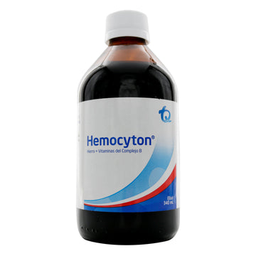 Hemocyton Jarabe 340 ml multivitamínico con hierro