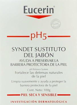 EUCERIN PH5 SYNDET BARRA 100 GR - Uno A Droguerias