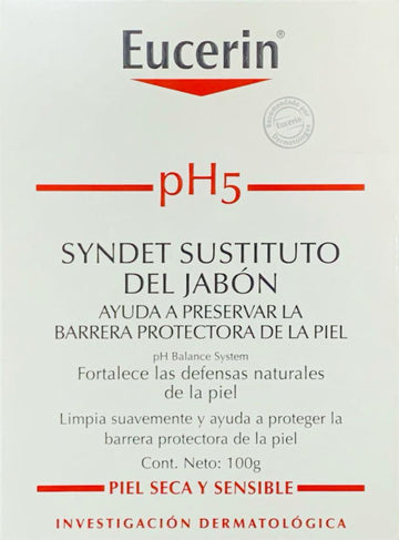 EUCERIN PH5 SYNDET BARRA 100 GR - Uno A Droguerias
