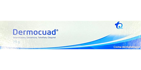 Dermocuad Crema betametasona gentamicina tolnaftato clioquinol 20 g — Tecnoquímicas