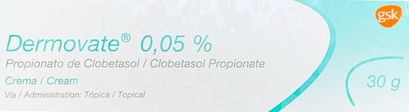 Dermovate Clobetasol 0,05% Crema 30 g — GlaxoSmithKline