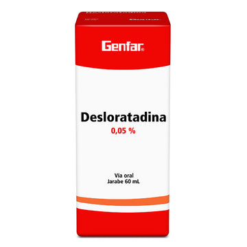 Desloratadina 0.5 mg/ml jarabe 60 ml — Genfar