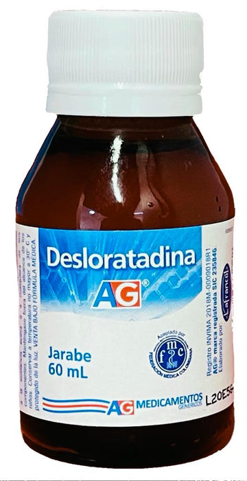 Desloratadina 0.5 mg Jarabe 60 ml — Lafrancol