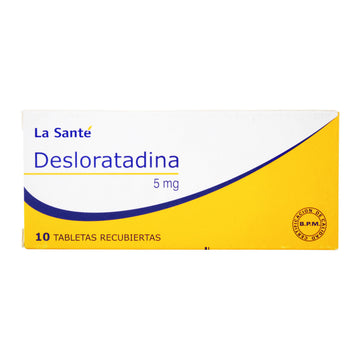 Desloratadina 5 mg 10 Tabletas — La Santé