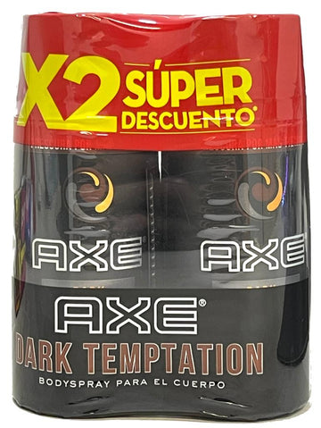 Desodorante Axe Body Spray Dark Temptation 150 ml x 2 — Unilever