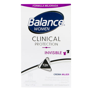 Desodorante Balance Crema Clinical Invisible 50 gr M — Henkel