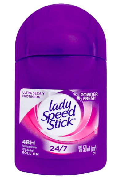 Desodorante Lady Rollon Powder Fresh 50 ml — Colgate-Palmolive