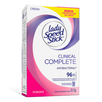 Desodorante Lady Speed Stick Clinical Crema 55 g — Colgate-Palmolive