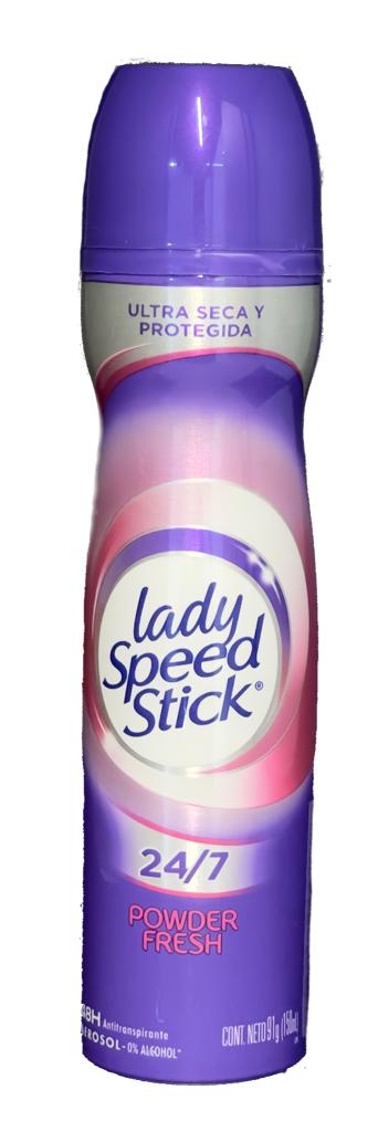Desodorante Lady Speed Stick Power Fresh spray antitranspirante 150 ml — Colgate-Palmolive