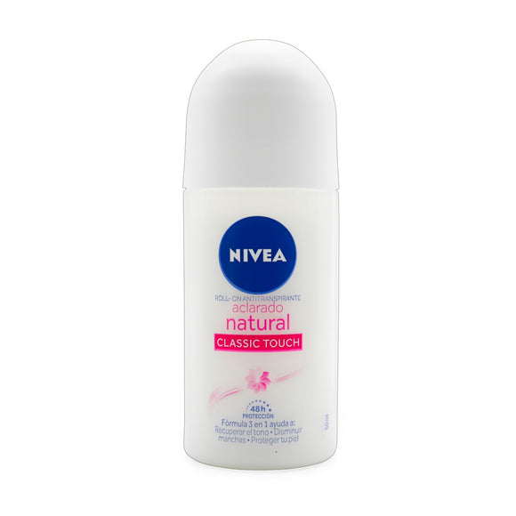 Desodorante Nivea roll-on aclarado natural 50 ml — Beiersdorf