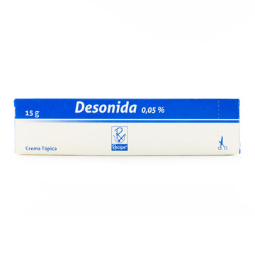 Desonida 0,05% Crema 15 g desonida corticoide tópico — Bussié