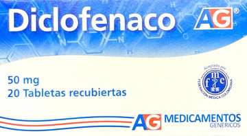 Diclofenaco 50 mg 20 Tabletas — Lafrancol