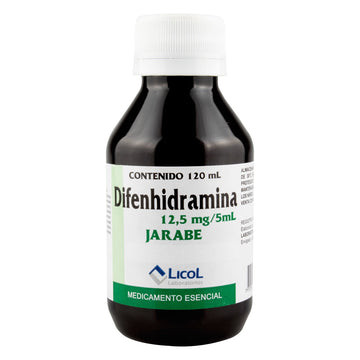 Difenhidramina Jarabe 120 ml — Licol