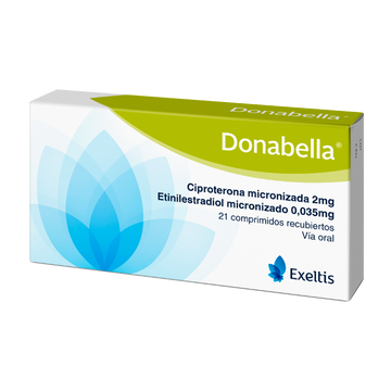 Donabella Etinilestradiol + Ciproterona 21 Comprimidos — Exeltis