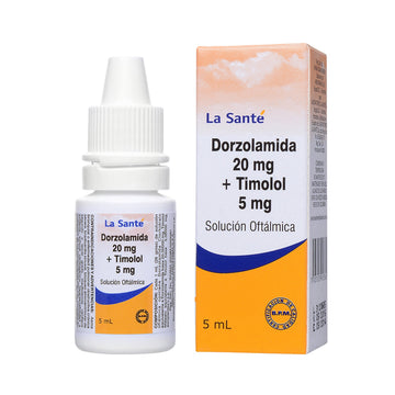 Dorzolamida 20 mg + Timolol 5 mg