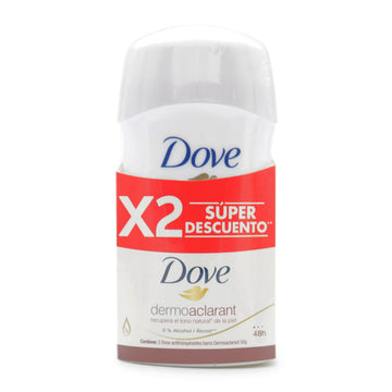 Dove Desodorante Barra Tono Uniforme 50 g x 2 Unidades — Unilever — imagen 2
