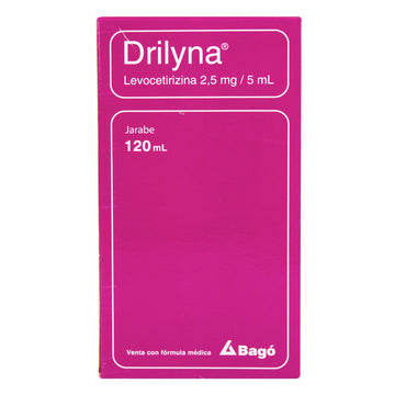 Drilyna Jarabe Levocetirizina 2,5 mg/5 ml 120 ml — Bagó