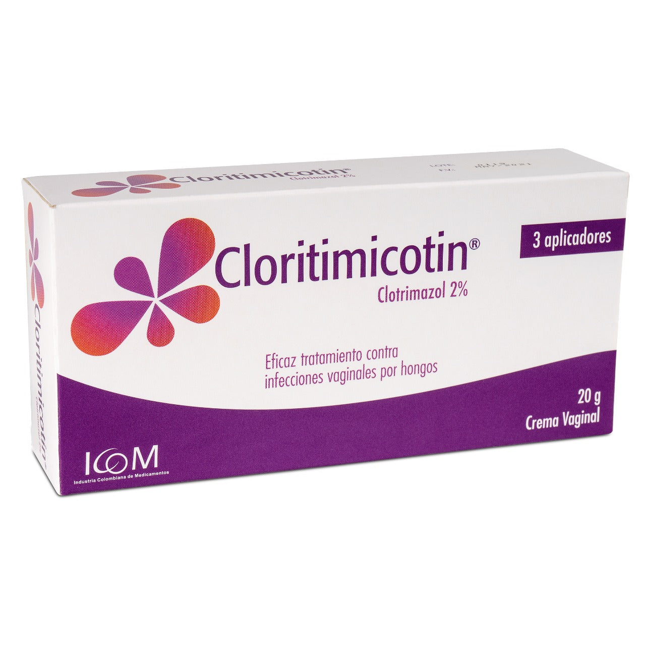 CLORITIMICOTIN CREMA VAGINAL 2% 20 GR ICOM (LR) (AGO)