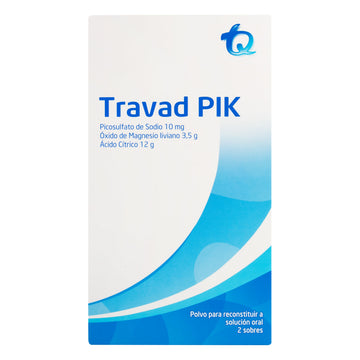 Travad Pik 2 Sobres preparación intestinal para colonoscopia