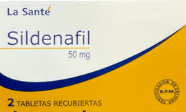 SILDENAFIL 50 MG 2 TABLETAS LS