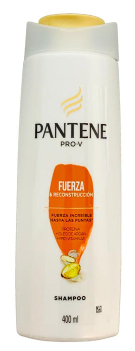 CHAMPOO PANTENE FUERZA RECONSTRUCCION 400 ML - Uno A Droguerias