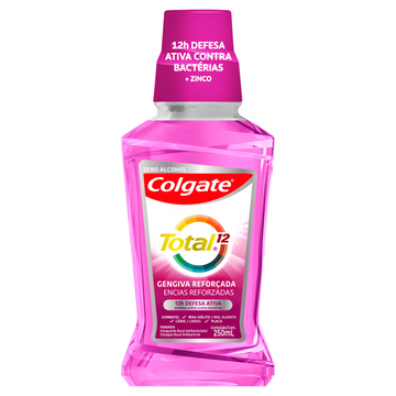 Enjuague Bucal Colgate Total 12 Encías Reforzadas 250 ml — Colgate-Palmolive