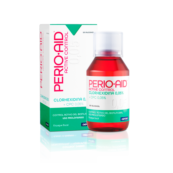Enjuague Bucal Perio-Aid Active Control 0.05% 150 ml — Dentaid
