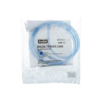 Equipo Bolsa Travad 1500 ml enema desechable — Tecnoquímicas