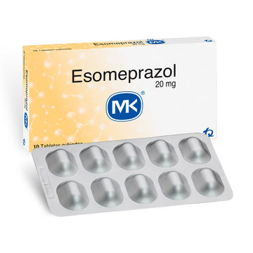 Esomeprazol 20mg MK x 10 tabletas — Tecnoquímicas