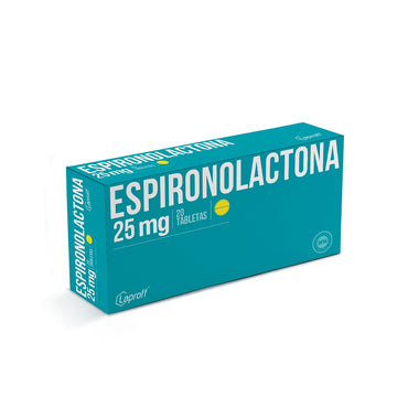 Espironolactona 25 mg 20 Tabletas — Laproff