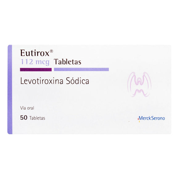 Eutirox 112mcg 50 Tabletas — Merck