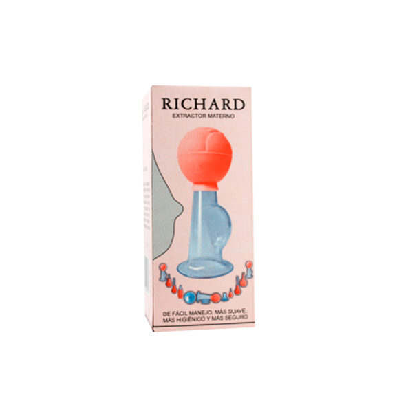 Extractor de leche materna manual Richard vidrio — Representaciones y Distribuciones Richard