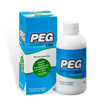 Peg Polietilenglicol 3350 polvo 160 g — Tecnoquímicas