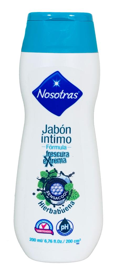 JABON INTIMO NOSOTRAS FRESCURA EXTREMA 200 ML | Uno A Droguerias