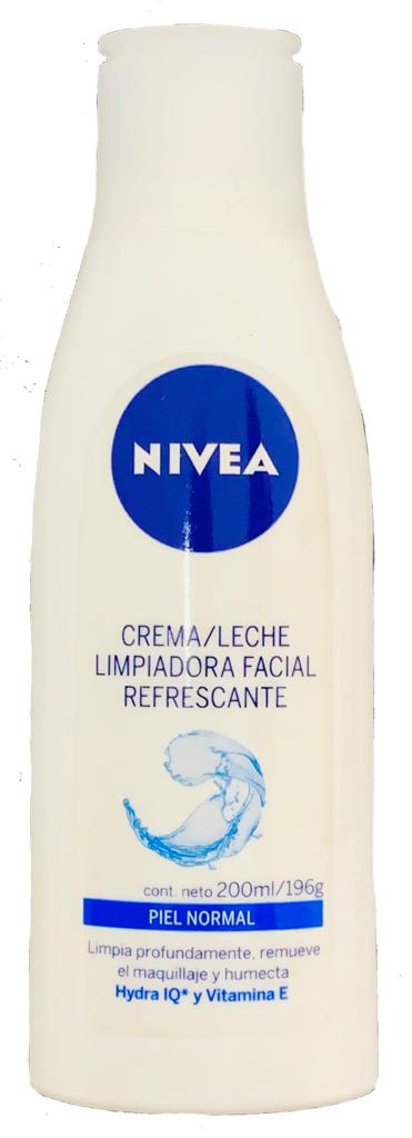 CREMA_LECHE LIMPIADORA REFRESCANTE NIVEA 200 ML - (CG6)