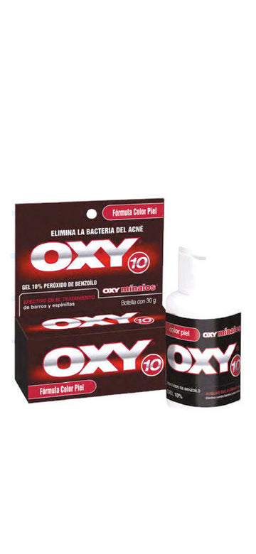 OXY 10 COLOR PIEL GEL 30 GR - Uno A Droguerias