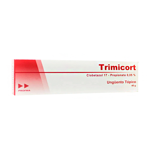 TRIMICORT 0.05% (CLOBETASOL) UNGUENTO 40 GR PROFMA