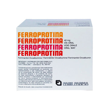 Ferroprotina 40 mg — Faes Farma